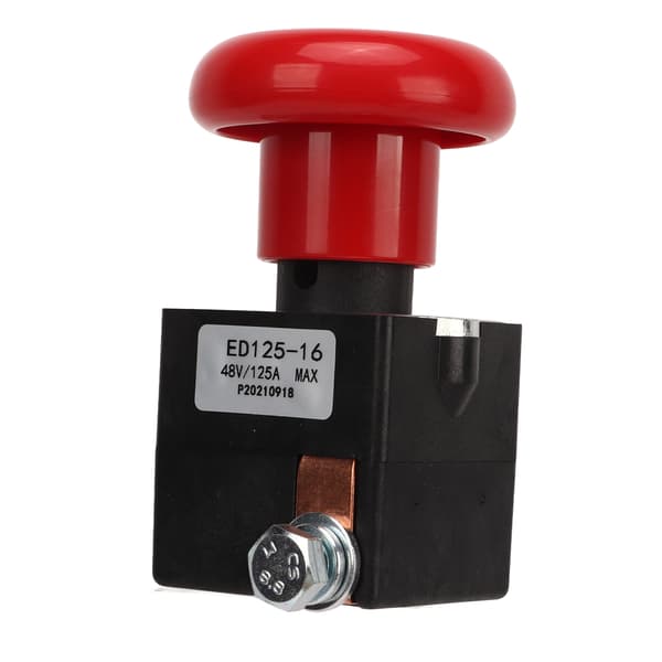ED125 16 48V 125A Nødstoppbryter i metalllegering for gaffeltrucker