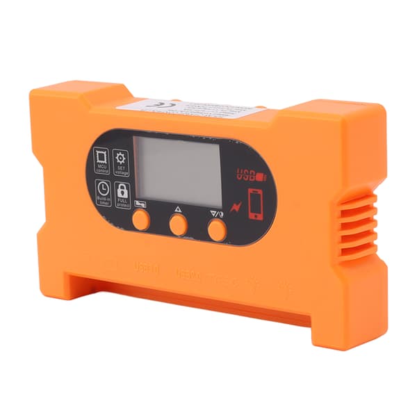 Solarladdningsregulator 100A Dubbel USB Typ C Snabbladdning för 12V 24V Batteri