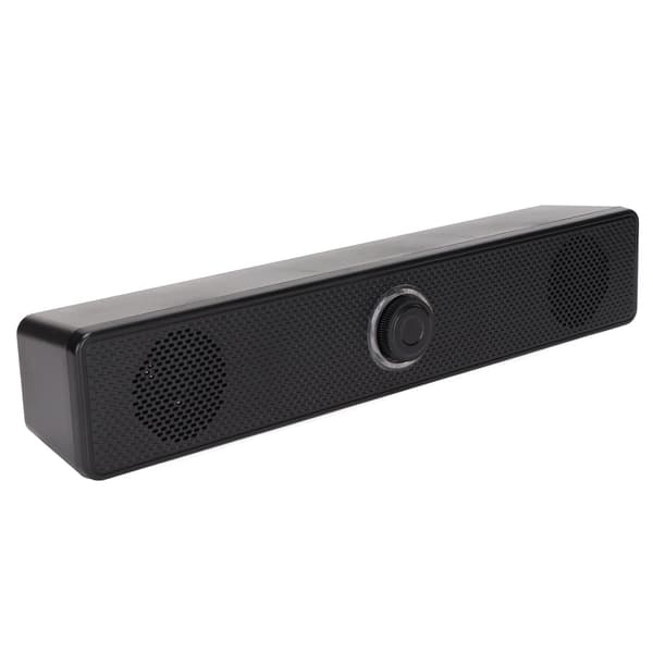 E 350TS USB-driven 3,5 mm ingång Dator Soundbar med volymkontroll för stationär PC Laptop Tablet