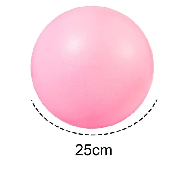 Pilates Balls Joogapallot Pienoisharjoituspallot Pilatekseen, Joogaan, Perusharjoitteluun, Parantaa tasapainoa Pink