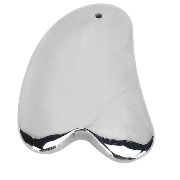 Krokformat Terahertz Gua Sha-verktyg för ansiktsmassage, akupunktur och triggerpunktsbehandling 75 x 50 x 8 mm