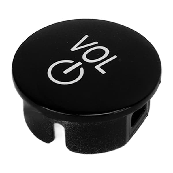 Central Audio Switch Button Bil Lydstyrkekontrol Trykknap Udskiftning til M3 M4 G80 G82 G83 Sort