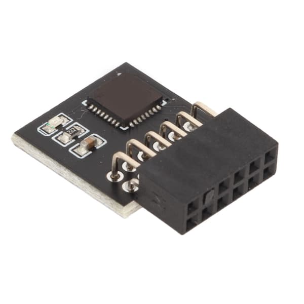 TPM 2.0 SPI-modul Stabil Høj Sikkerhed Holdbart Materiale 12-Pin SPI-modul til MSI Bundkort DDR4 Hukommelse