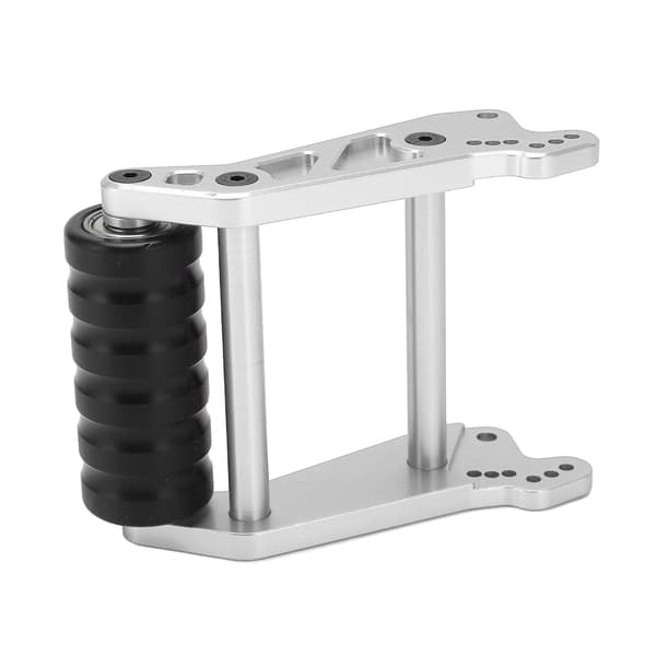 Justerbart RC-baghjul i aluminium til LOSI LMT SOLID AXLE 4WD LOS04022 1/8 RC-bil sølv