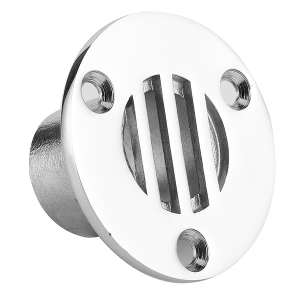 Rustfrit stål 316 25 mm 1 tomme båd yacht gulvafløb hardware tilbehør