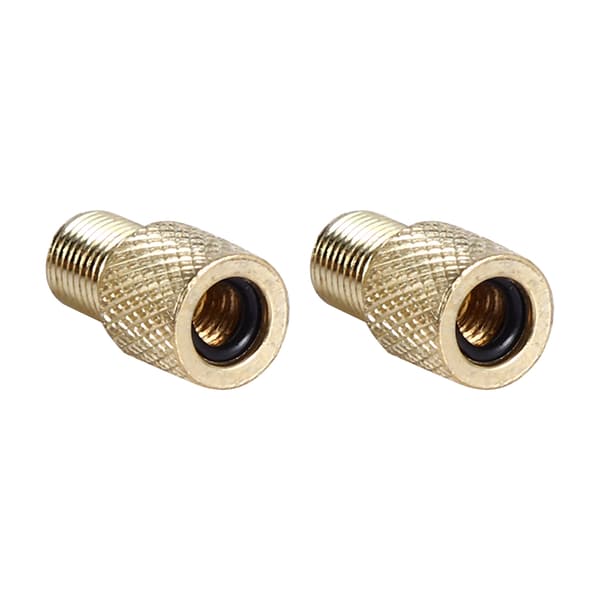 10 st Cykel Mässing Pump Adapter Ventil Konverterare Däckpumpverktyg