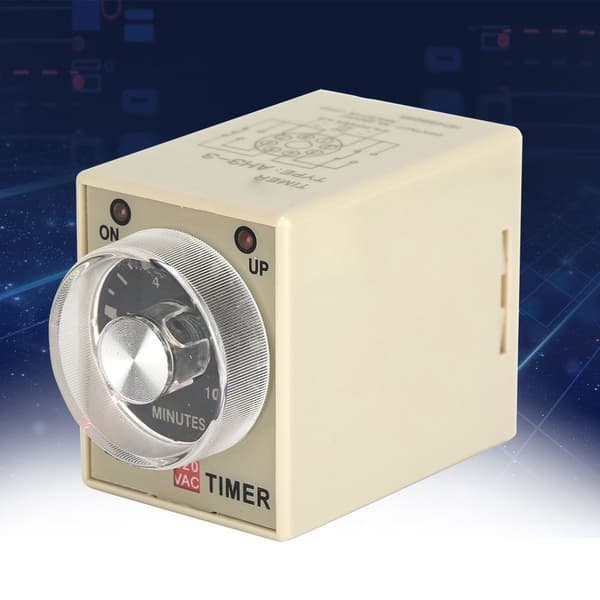 AH3 3 10M 220VAC 10 Minutters Strømforsinkelsestimerrelé