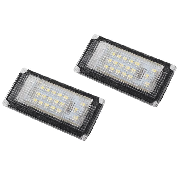 1 par 6000K 18 LED nummerpladelygte til Mini One R50 2001 2006