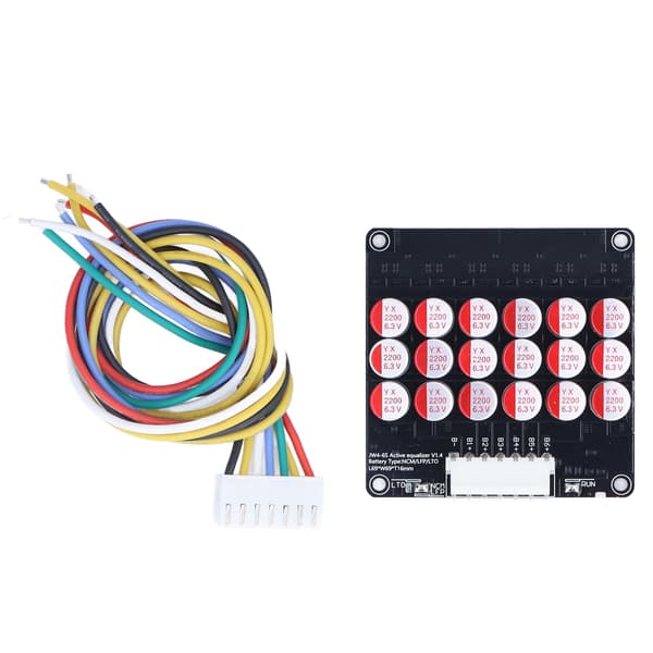 Universal 5A Batteri Aktiv Equalizer Celle Balancer Board til LTO LFP LPO NCM 4-6S