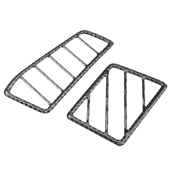 2 stk. Karbonfiber Side Luftutløpsbeslag Interiør Passer for Dodge Challenger 2008‑2014 LHD