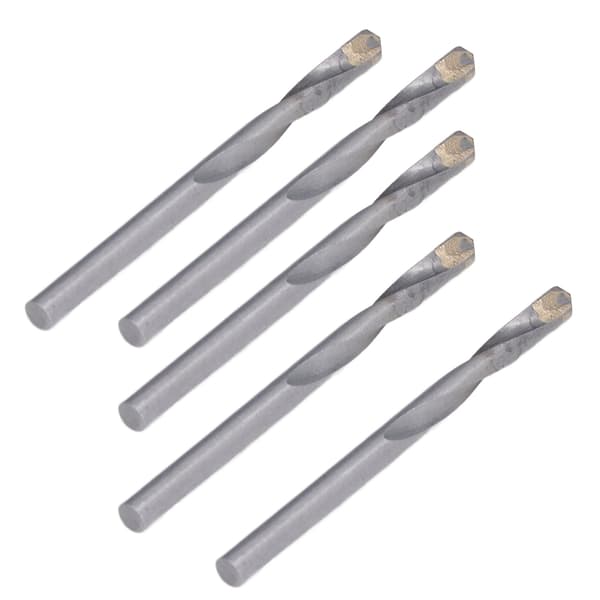 10 stk. rett skaft spiralbor Wolframstål Gravering Fresekutter for PCB CNC 5mm