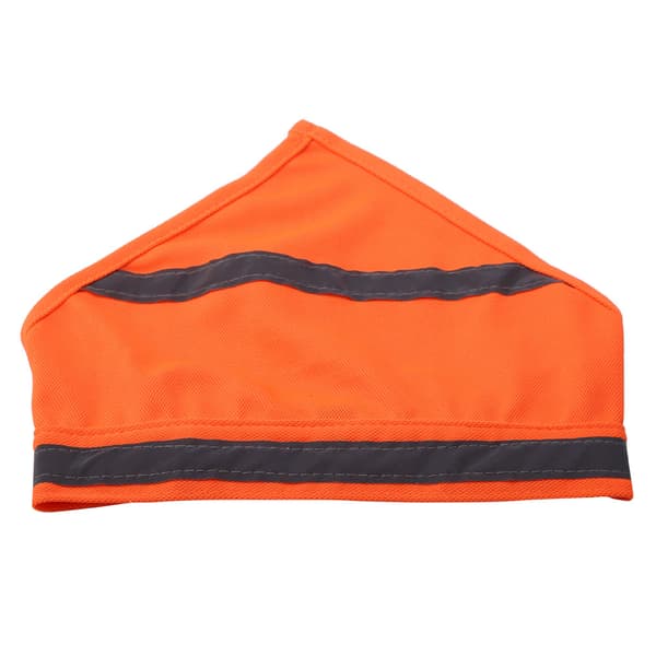 Reflekterande Halsduk Krage Haklapp för Hundvalp (Fluorescerande Orange L)