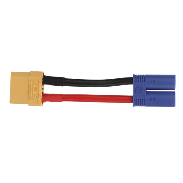 XT90 Hun til EC5 Han Stik Adapter 12AWG Kabel 9,9 cm til RC Bil Flymodel