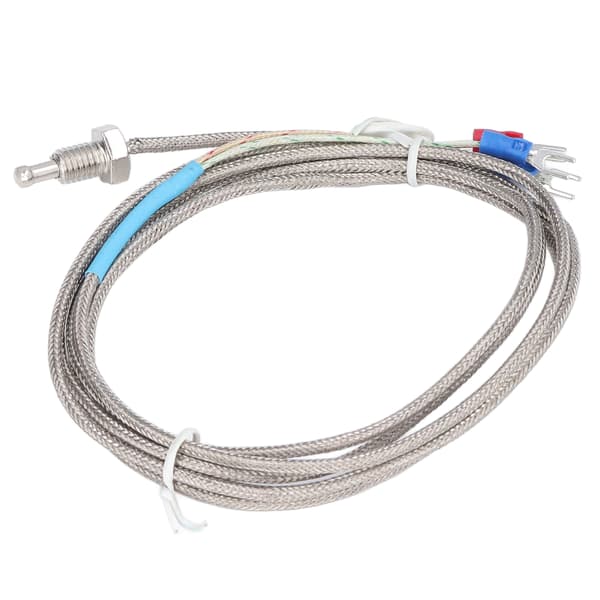 PT100 Termoelement Temperatursensor Skruvtyp Industriell Givare -200-450℃ WZPT-M8