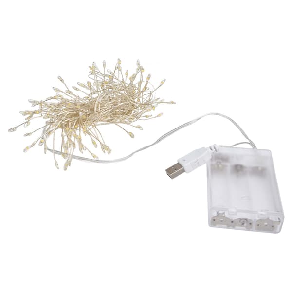 200 LED Koppartråd USB-driven Multifunktionell Dekorativ Lampa för Hem Sovrum