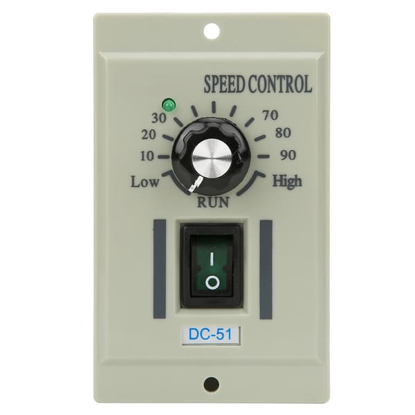 Mini Permanent Magnetisk DC Motor Hastighetskontroller DC-51 110V Inngang 0-90V DC Utgang