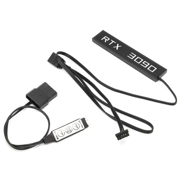 RGB grafikkortlys 3pin 6pin 50cm bundkortsynkronisering 5V computertilbehør