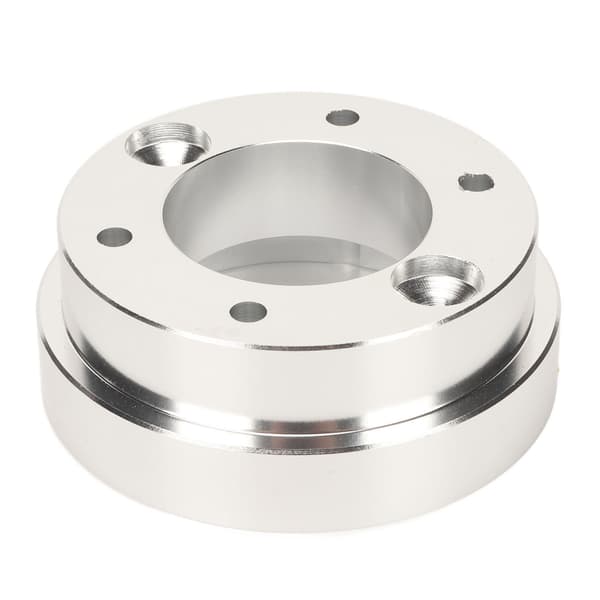 70 mm Legering Rattadapter Navplate for Logitech Momo Sparco 13 14 tommer PCD Sølv