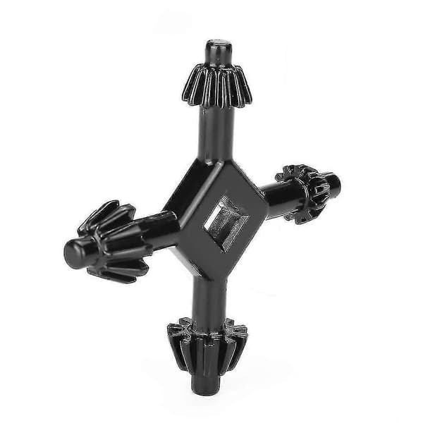Universell Chuck Key 4-i-1 Multifunksjons Drill Chuck Key 4-i-1 Drillverktøy, Drill Chuck Key, Chuck Key