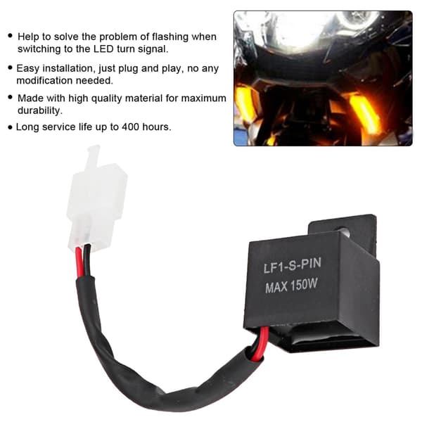 Kawasaki Motorcykel 2-Pin LED Blinkersrelä Dekoder