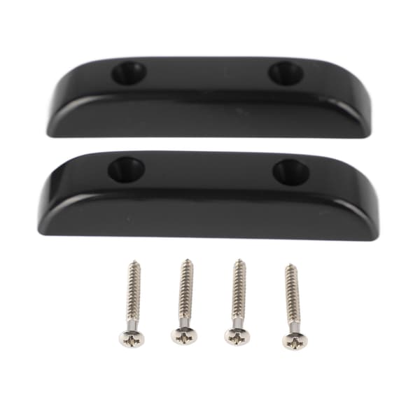 2 st bas tumstöd plast halkfri lättvikt jazz basgitarr tumfingerstöd GM01 svart