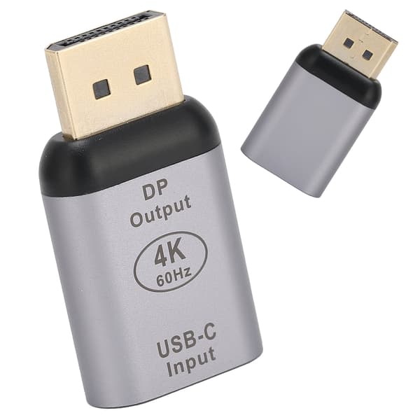 Type C - DisplayPort -sovitin 4K 60Hz Naaras-uros-videomuunnin Windows Android OS X:lle