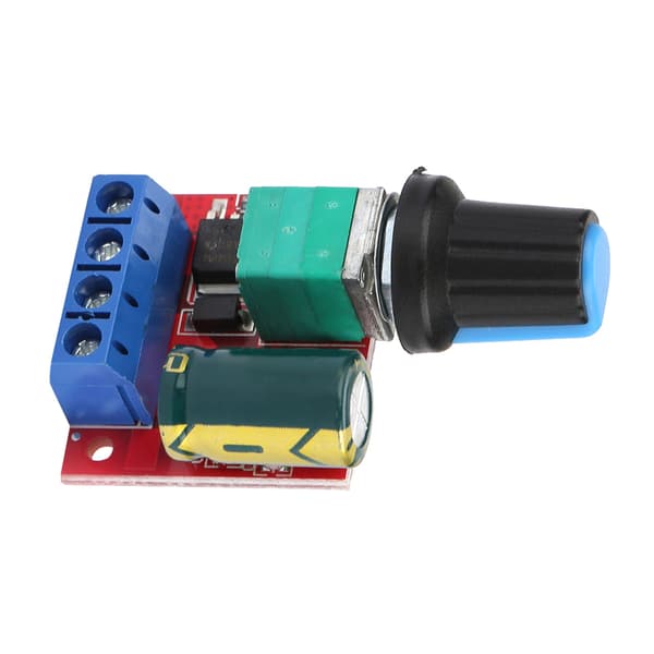 5V til 28V 5A PWM DC Motor Hastighedsregulator Spændingsregulator LED Lysdæmper