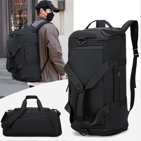 Men's Gym Backpack with Wet and Shoe Compartments Small
