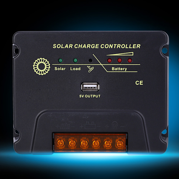 MPPT Solar Charge Controller 12V 24V 20A CPY Single Chip Kontrolkort