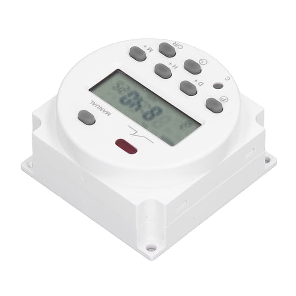 Elektronisk timer programmerbar LCD digital tidsstyring relébryter 16 på 16 av 220-240V Cn101A