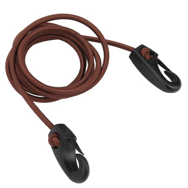 Kajak Kanot Bungee Stötdämpande Elastisk Snöre Stretch Rep Brun