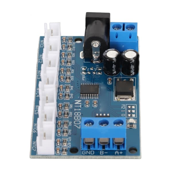 7-kanals RS485 NTC Temperaturmätning MODBUS RTU Papperslös Recorder PLC NT18B07