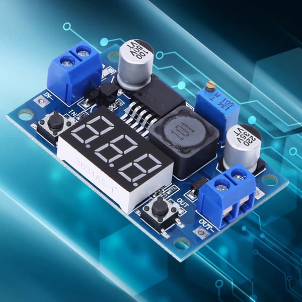 Justerbar DC Buck Converter Regulator 150KHZ Terminal