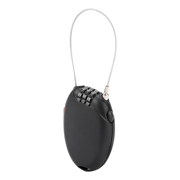 Multifunktionel Mini Kabel Cykellås Kode Anti Tyveri Cykelhjelm