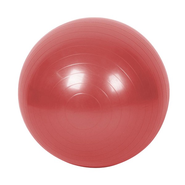 Harjoitus Stability Ball Jooga Pilates Anti Burst W/pumppu Red Glossy