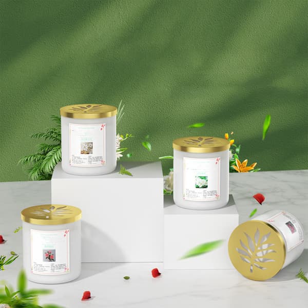 Bilduftfrisker Balm Langvarig Duft Lugtfjernelse Stresslindring Aromaterapi til Hjemmekontor Jasmin 9658D