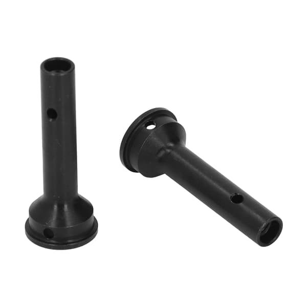 2 stk. CVD Aksler RC Hjulaksel Stål 8 mm Diameter 44,5 mm Længde til Arrma 1/7 1/8 Sort