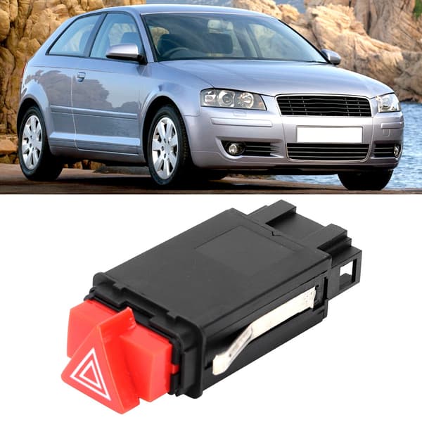 Bilvarsellampe Nødlysbryter for Audi A3 1996-2003 8L0941509L