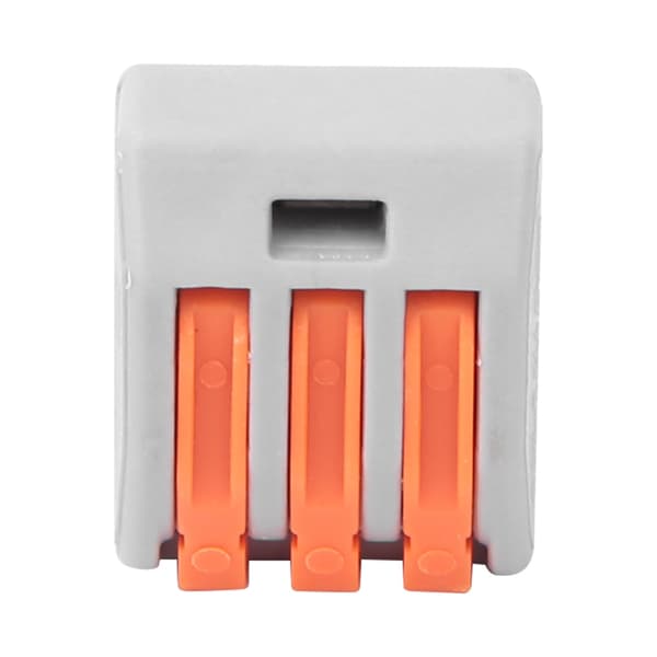 100 st PCT213 Snabb Kopplingsplint 3-portars Terminalblockadapter