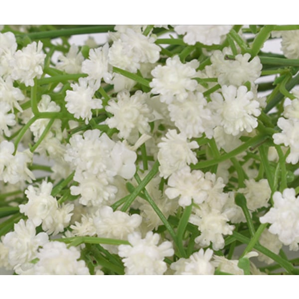 3st vit konstgjord gypsophila konstgjord konstblomma,