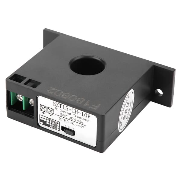 AC Strømtransducer Transmitter 0-50A til DC 0-10V SZT15-CH-10V Gensidig Induktor
