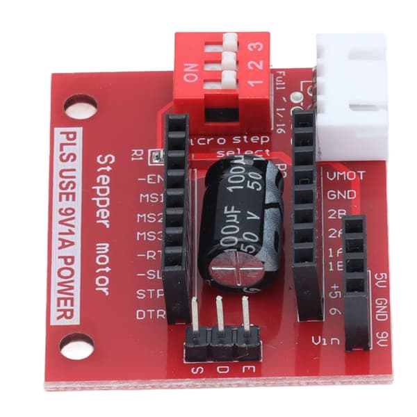 Stepper Motor Kontrolkort A4988 DRV8825 3D Printer Driver Udvidelse