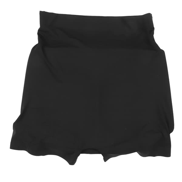 Buttlyftande Hög Midja Tummy Control Andningsbara Gym Löparshorts Svart