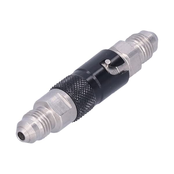 AN3 Quick Release-forbindelse Aluminiumlegering Bremseledning Olie Brændstofvæske Slangefitting SW-21032-BL