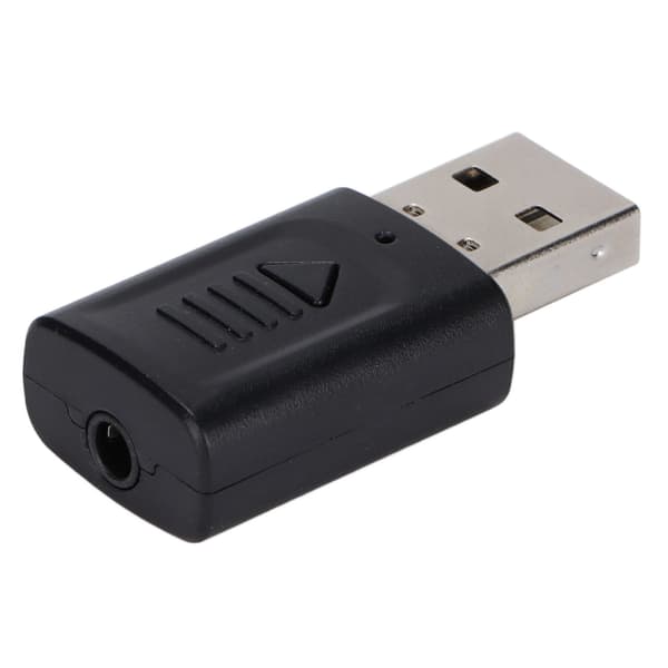 4-i-1 USB Bluetooth 5.0 sender/mottaker bærbar trådløs lydadapter for bil