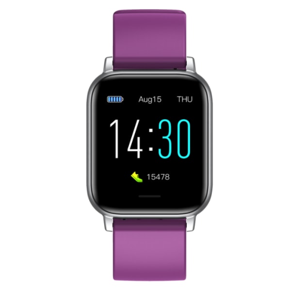 Watch, syke unikuntoilu fitness askel Bluetooth watch (violetti),