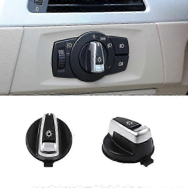 Til-BMW 3-SERIE E90 E91 LCI X1 E84 E88 E82 FORLYGTEKONTAKT ROTATIONSKNAP 9169405 61319169405-Yvan black