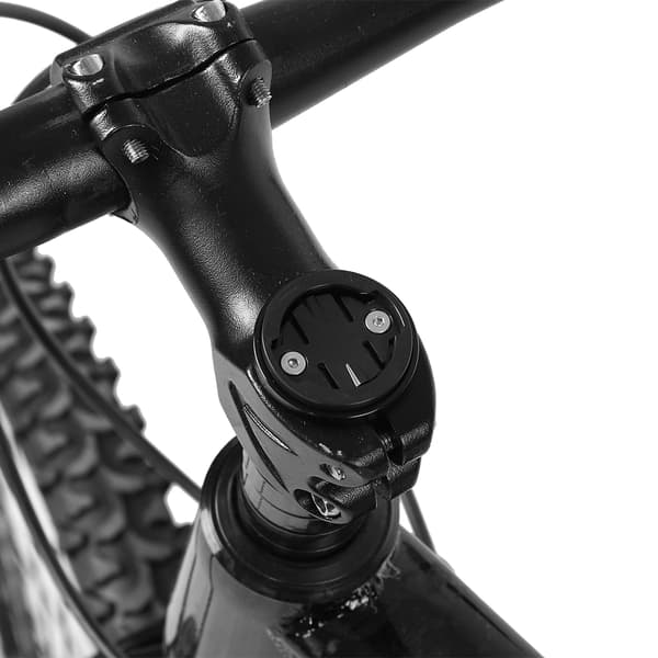 Cykel Frempind Top Cap Computer Stopur Beslag Holder til Garmin Bryton Cateye Sort