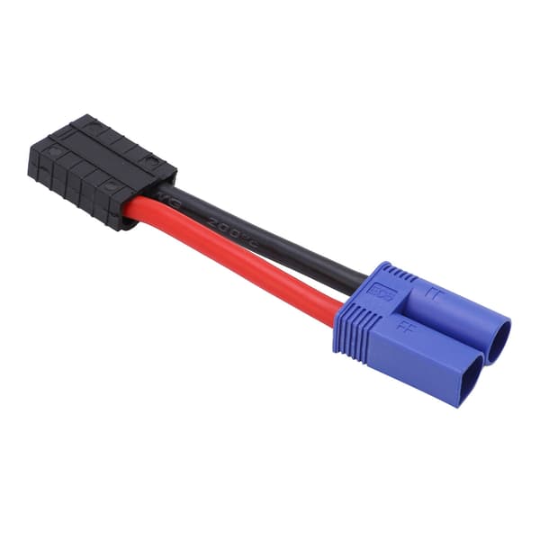 EC5 Han til Hun Stik Adapter 95mm 12AWG til RC Bil Flymodel