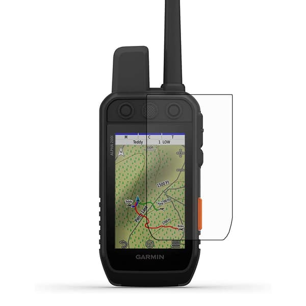 Silicone Case + LCD Protector for Handheld GPS Garmin Alpha 200i 300i Alpha200i Alpha300i Accessories